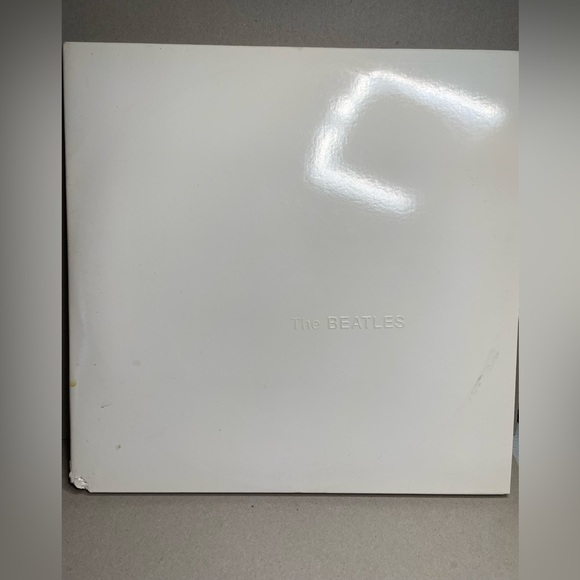 The Beatles 50th Anniversary The White Album 2012 Vinyl Double Album Corner Damg - Picture 4 of 9